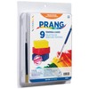 Prang Tempera Cake Set With Brush, 9 Assorted Colors, 1