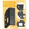 JUFZQO Pair Car Door Handle Reinforcement Plate Kit Compatible with