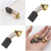 ECSiNG 2 Pairs Carbon Brushes Auto Stop Agitator Replacement Part