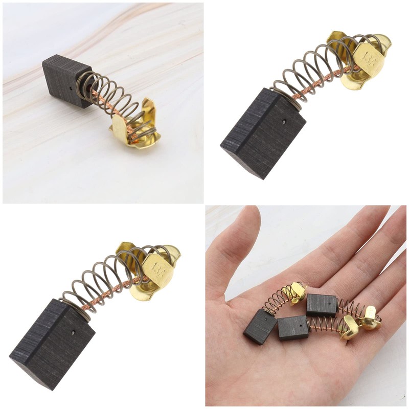 ECSiNG 2 Pairs Carbon Brushes Auto Stop Agitator Replacement Part
