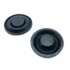 2 x Toilet Cistern Diaphragm Washers For Ball Float Valve - 32mm Diameter Rubber