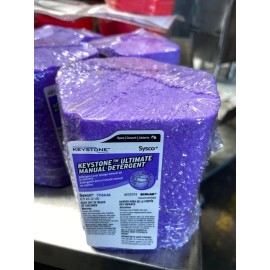 Keystone NEW Keystone Ecolab Sysco Ultimate Manual Detergent 2 LB Block #2112