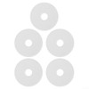 5 Pieces Flush Valve Gasket, Floor Seal, Rubber Leather Pad,