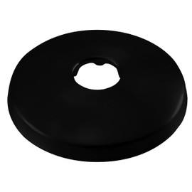 Westbrass R128-2-62 1/2" Sure Grip Low Pattern Flange for Copper Pipe (5/8" OD), Matte Black (2-Pack)