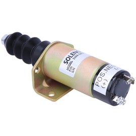 12V Shut-Off Solenoid Valve, Steel Housing Motor Replacement Kit, 1504-12C2U1B1S1, Steel Housing, Coil, High Temperature Resistant Enameled Wire