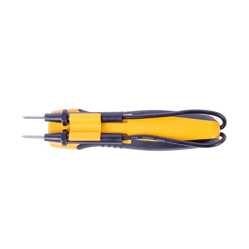 Sperry Instruments ET6204 4 Range Voltage Tester, Yellow, 80-480V AC/DC