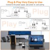 1Mii 2.4Ghz Wireless Audio Transmitter Receiver for HiFi Stereo, 320ft