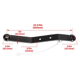 Wutist 3 Point Hitch Lift Arm Compatible with Kubota B-Series Tractors CAT 1 Heavy Duty 3-Point Parts Replacement for 159322