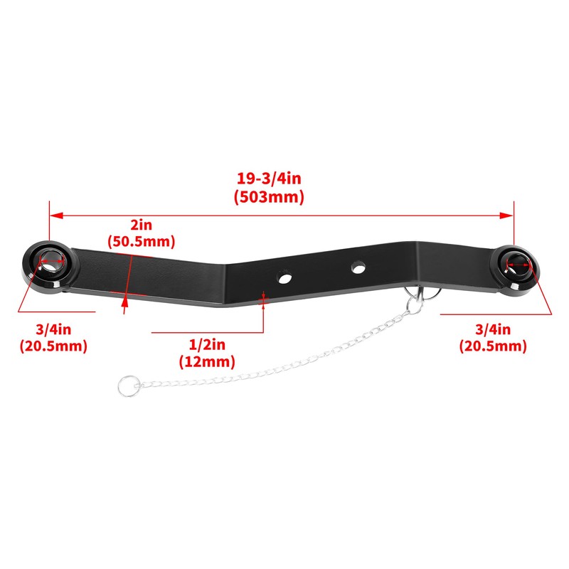 Wutist 3 Point Hitch Lift Arm Compatible with Kubota B-Series