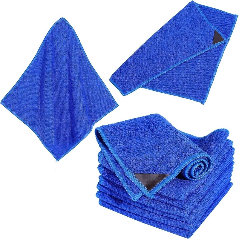 Nuenen 48 Packs Magnetic Cleaning Cloth Microfiber Dry Erase Eraser