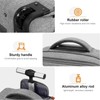 Rolling Backpack for Men and Women, Travel Backpack with Wheels,