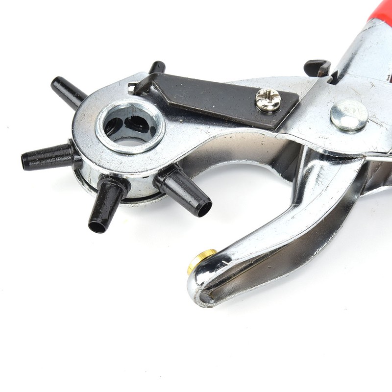 Multifunctional Belt Puncher Leather Hole Punch Pliers Eyelet Plier Grommet