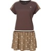 Fila VL2952 Women's Tennis Skirt, Dress, Absorbent, Quick Drying, UV,