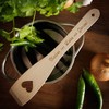 Spruchreif Wooden Spatula with Heart, Spatula with Engraving, Wooden Spatula,
