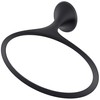 Pfister BRB-RH0B Rhen Towel Ring, Matte Black
