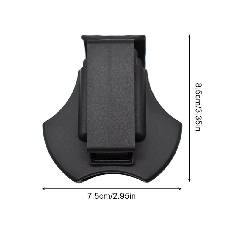 DONGKER Handcuff Case, Handcuff Holster Conceal Carry Quick Release for