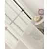 WOLTU® #630, Transparent Curtain With Eyelets, Linen Look, Eyelet Curtain,