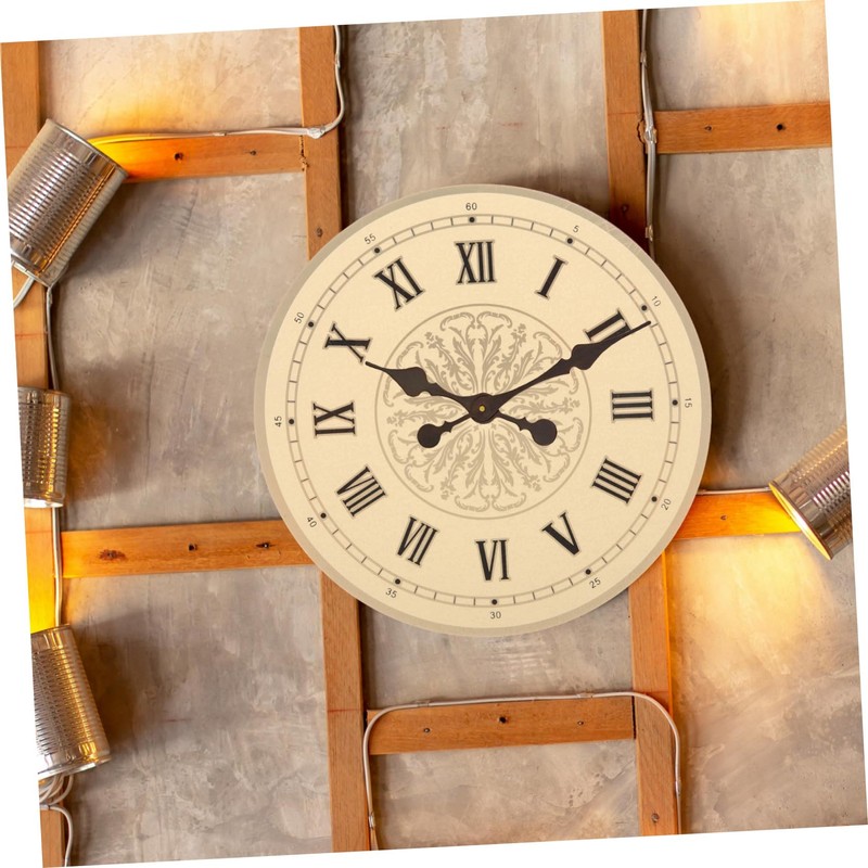 SEWACC DIY Clock Dial Replacement Stylish Round Clock Dial Part