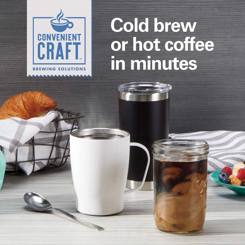 Hamilton Beach Convenient Craft Rapid Cold and Hot Brew Coffee