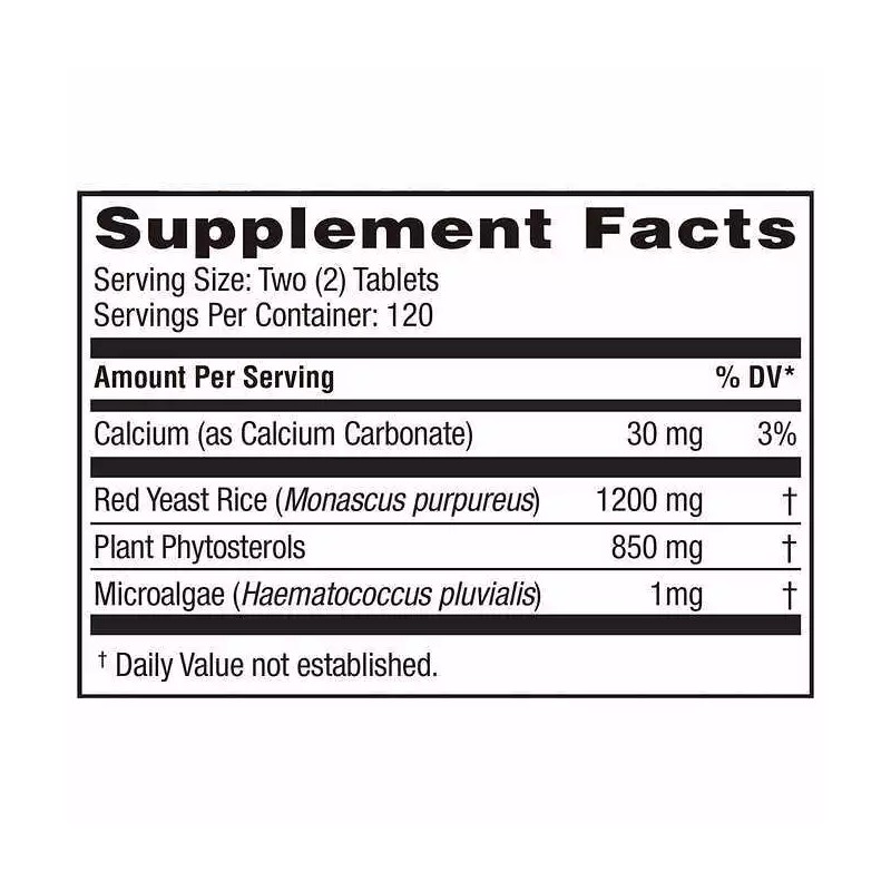 Weider Red Yeast Rice Plus 1200 mg., 240 Tablets