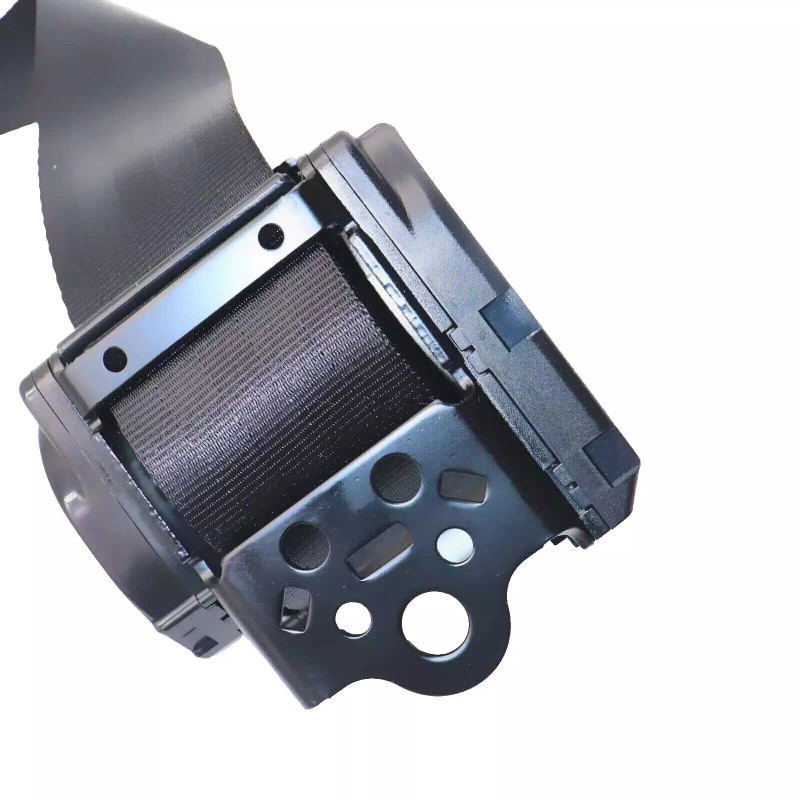 C-HORSE 2 Retractable 3 Point Safety Black Seat Belt Straps