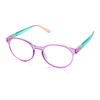 In Style Eyes Opulent Oval Clear Frame Reading Glasses Set