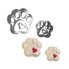 Dog Cat Animal Paw Print Cookie Dough Cutter (Paw Print