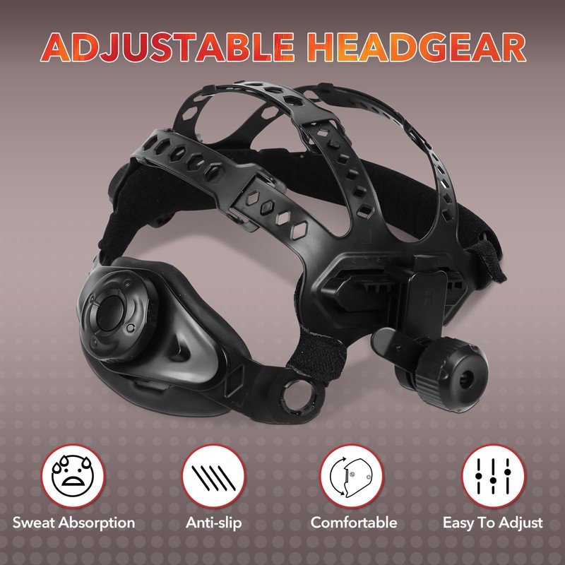 JustHot Welding Helmet Headgear Replacement Welding Hood Headgear Adjustable Welding