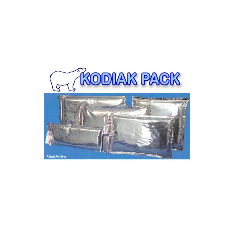 Kodiak Pack Insulated Mailer Metalized Envelopes for Cold Shipping, 9"