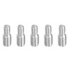 PATIKIL 5 Pack M3*M4*10 Double End Thread Stud Bolts 304