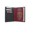 Mala Leather ORIGIN Collection Passport Holder With RFID Protection 214_5