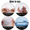 BOXOB 2pcs EZ Pass Holder, EZ Pass Strips with Adhesive