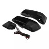 TCMT Black Saddlebag Lids Speaker Cutouts Fit For Harley Touring