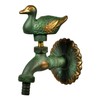 VARIOSAN Nostalgia Outlet Valve "Duck" 11213, 1/2 Inch, Patinated Brass,