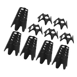 Kisangel Golf Tee Golf Ball Holder Golf Simulator Accessories Golf Ball Stand Golf Training Accessories Golf Range Tees Professional Golf Accessories Golf Simulator T-Shirts Polypropylene Black Pack