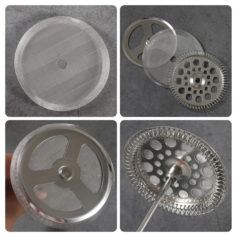 5 Pieces French Press Replacement Filter Coffee Pot Filter Press