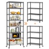 Golpart 8 Tier Shelves Storage Shelf Wire Closet Bathroom Organizers