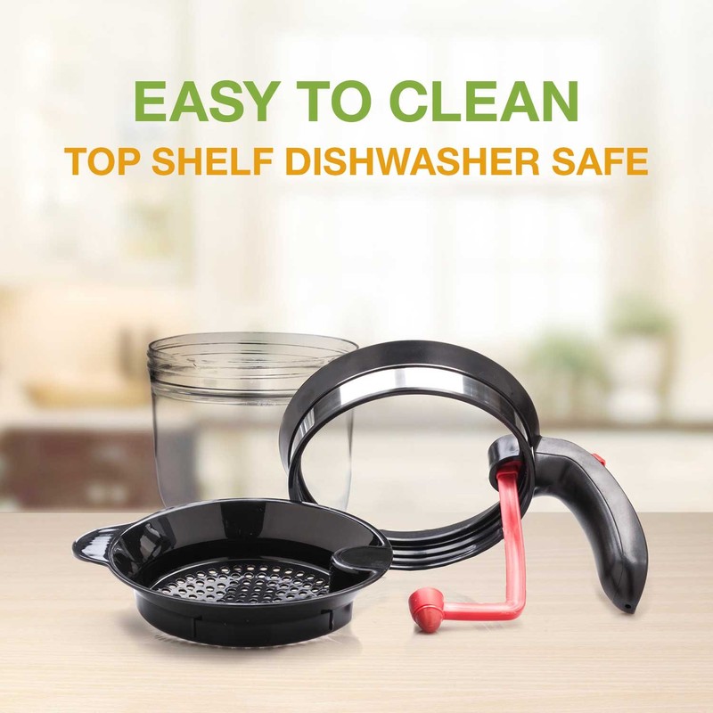 Fat Separator With Bottom Release, 4 Cup Gravy Separator for