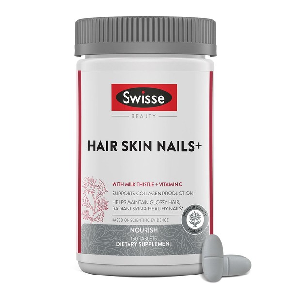 Swisse Biotin Hair Skin and Nails Supplement for Women &