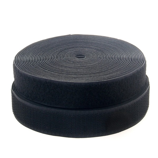 TUKA 82 Feet x 50mm Hook and Loop Sew On