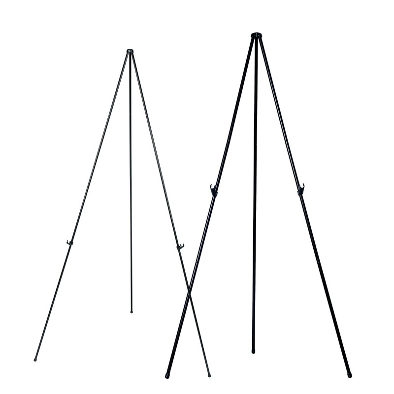 MasterVision Instant Display Easel Heavy Duty, Extends to 63" Tall,