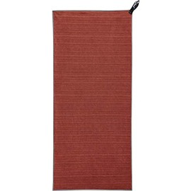 PackTowl Luxe Lightweight Microfiber Camping and Travel Towel, Terracotta, Body 54.00" x 25.00"