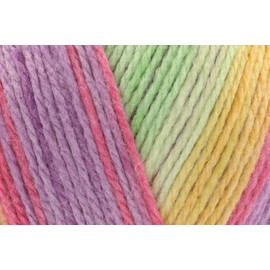 King Cole Tropical Beaches DK Crochet Yarn, Polyamide Acrylic Blend Knitting Wool for Jumpers, Sweaters, Tops, Jackets & Shawls - 200g Ball - 4854 - Parrot Beach - Single (1 Ball)