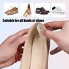 6 Paar Silikon Fersenschutz-Pads selbstklebend weich – Universell für Damen/Herren,