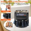 SUDEG Electronic USD Coin Sorter and Counter with LCD Display,