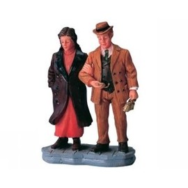 2004 Out For the Evening Christmas Village Figurine