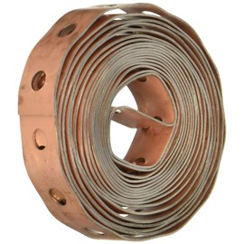 Honeywell H20-100 B&K C20-124Hc Pipe Strap, 10 Ft L X 3/4 in W X 24 Ga T, Steel, Plated, Copper