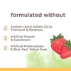 Burt’s Bees Kids Toothpaste, Strawberry Flavor, with Fluoride, Strawberry Splash,