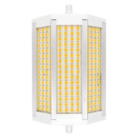 R7S LED Bulb 118MM 50W Warm Light Dimmable 3000K Double Ended J118 4000LM J Type Equivalent 400W Halogen Floor Standing Lamp 200 Degree Wall Security Floor Lamps for Household and Work