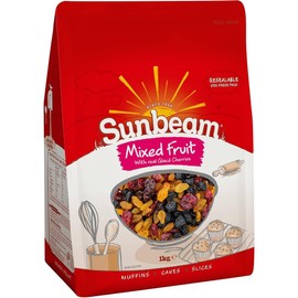Sunbeam Dried Mixed Fruit 375g.